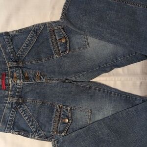 Necessary Objects Ladies Button Fly Denim Jeans